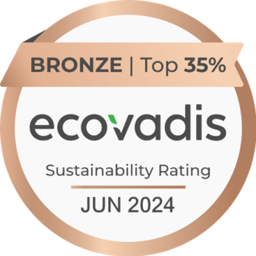 Le Groupe Installux obtient la Médaille Bronze EcoVadis