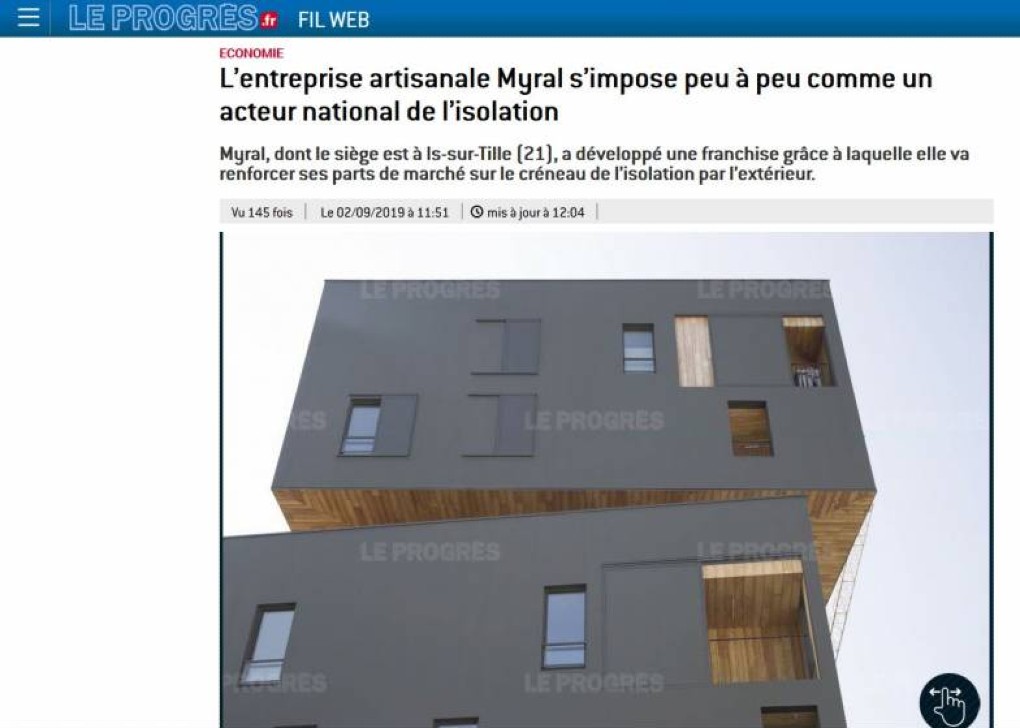 Cet été la presse a (beaucoup) parlé de Myral !